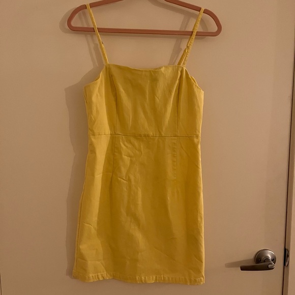 Forever 21 light yellow body on dress - Picture 3 of 3